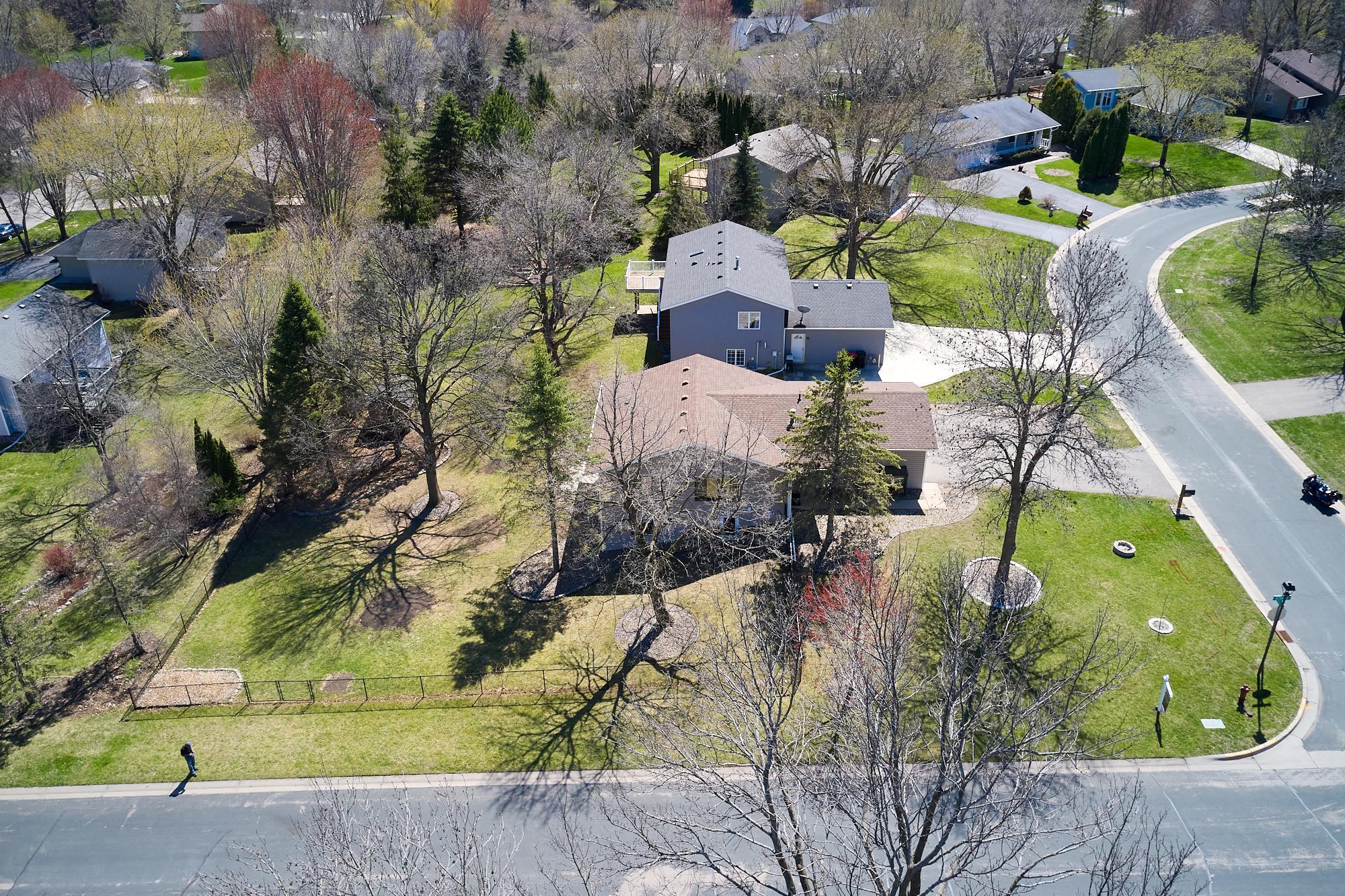 A treed haven on a quiet winding street.