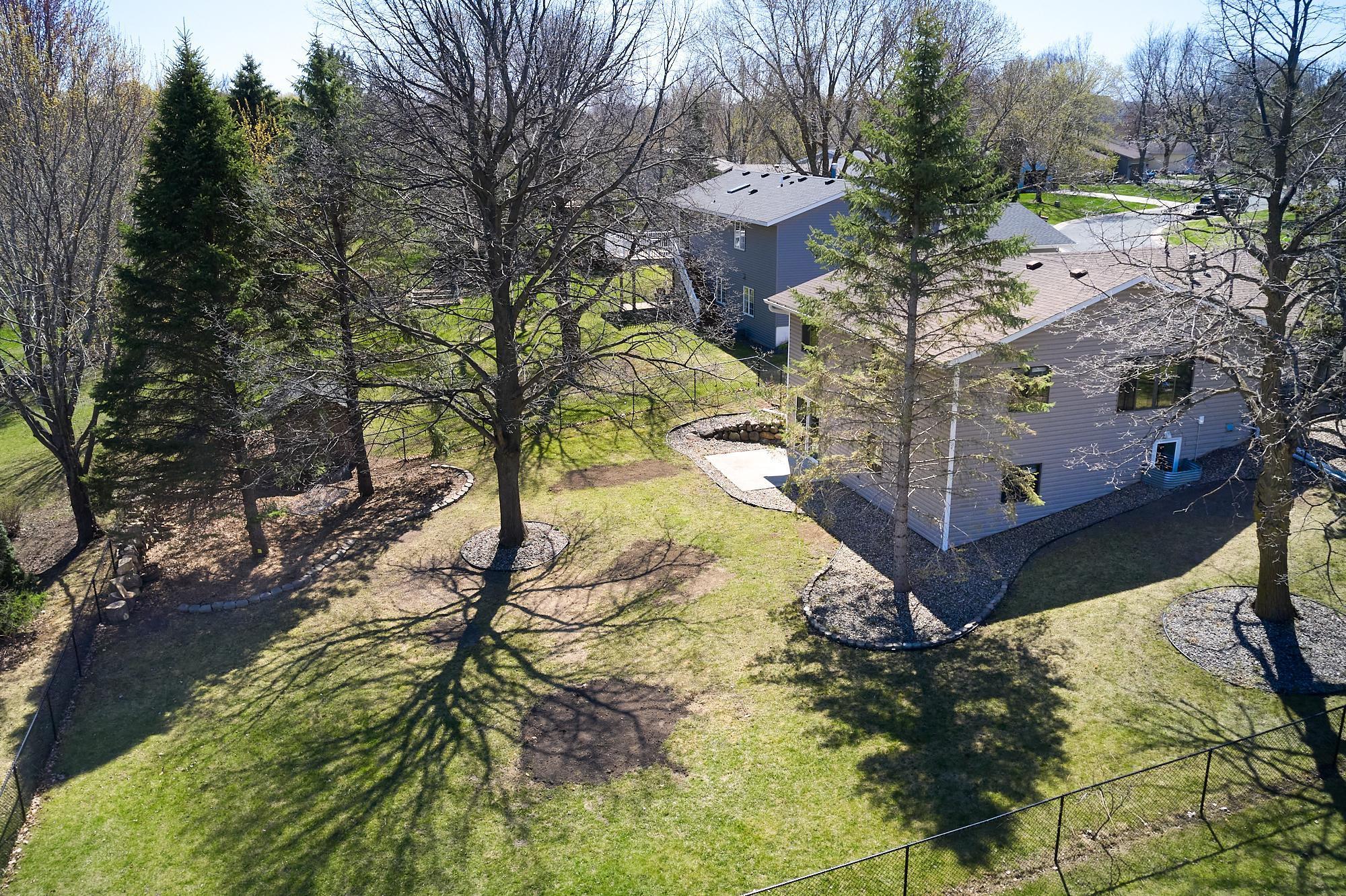 Mature trees create a retreat for those hot summer days.
