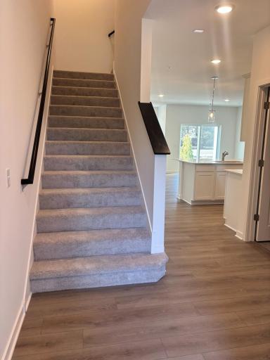 Front Entry - Wide Stairwell