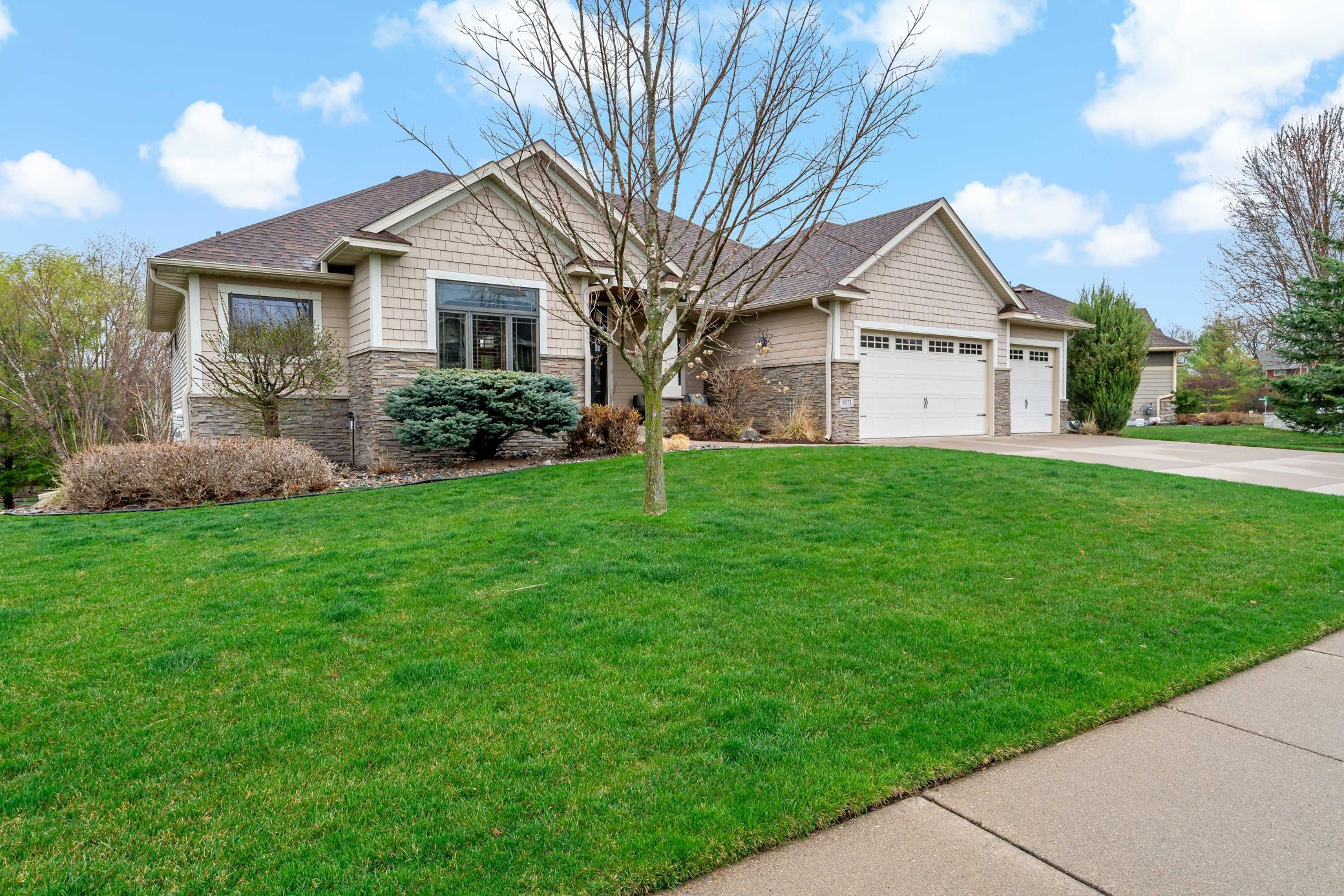 This one checks all the boxes! One level living, custom rambler with all the features. 4 beds/3 baths/ 3 stall garage.