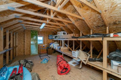 Loft above garage