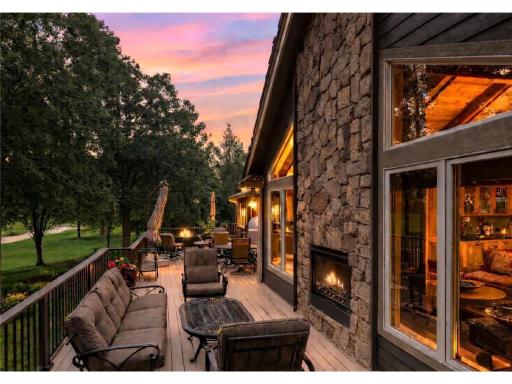 Expansive entertaining space overlooking the fairway!