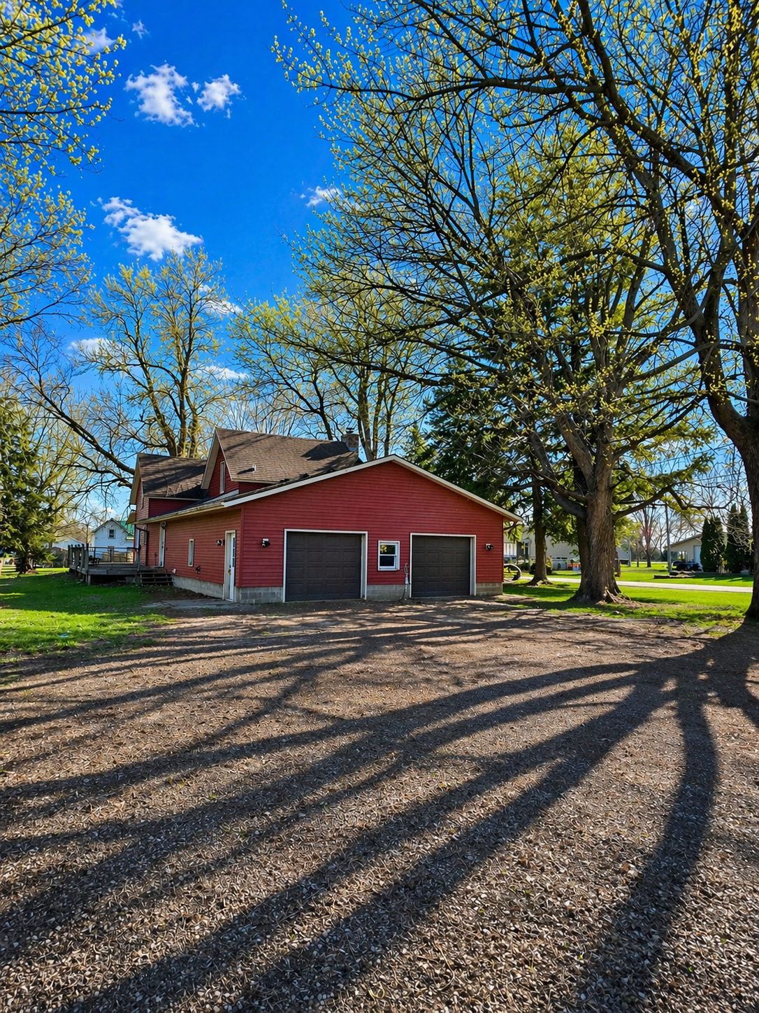 House with Attached Garage