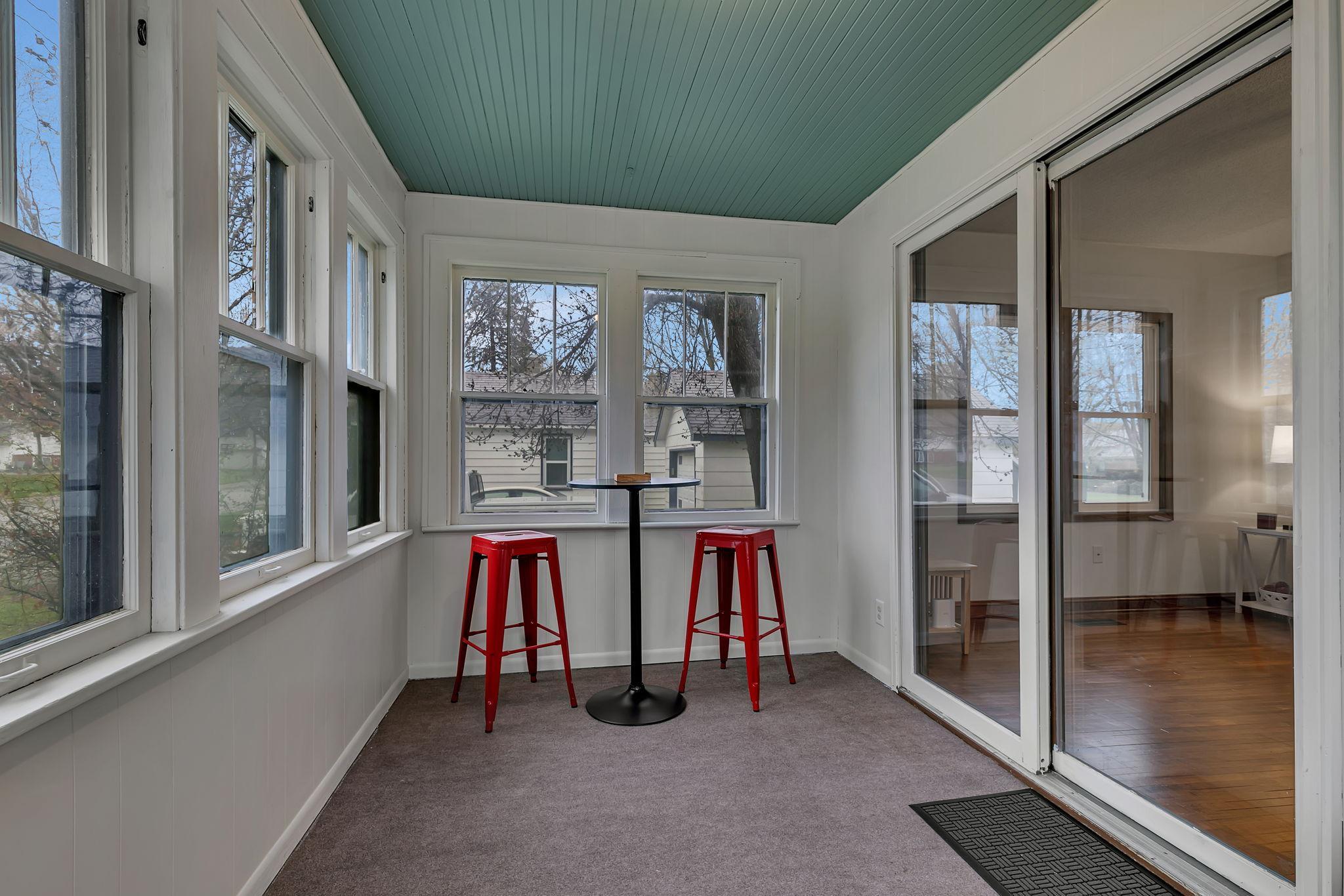 3 Season Porch Off of the Living Room