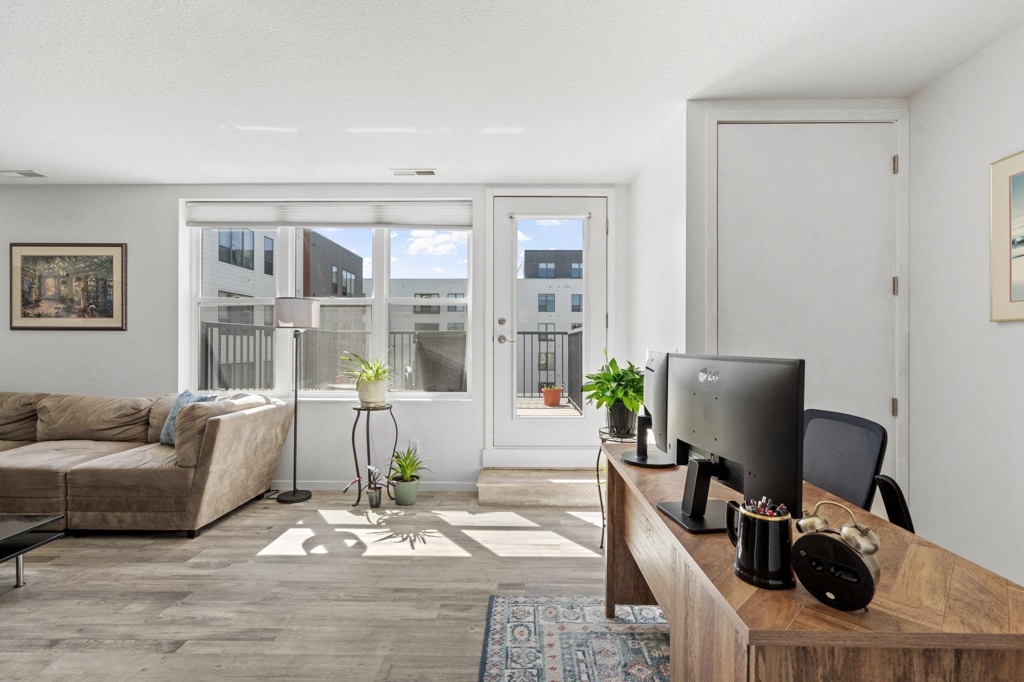 Your very own balcony through this door!