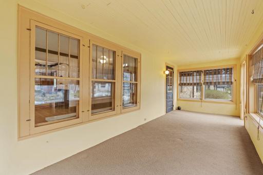 Generous sized 24' porch offers room to gather with friends