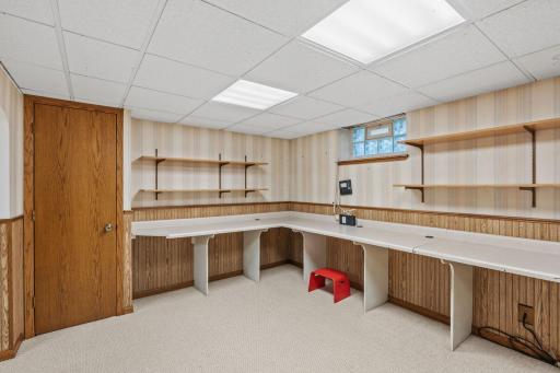 Quiet at-home office space ready for productivity