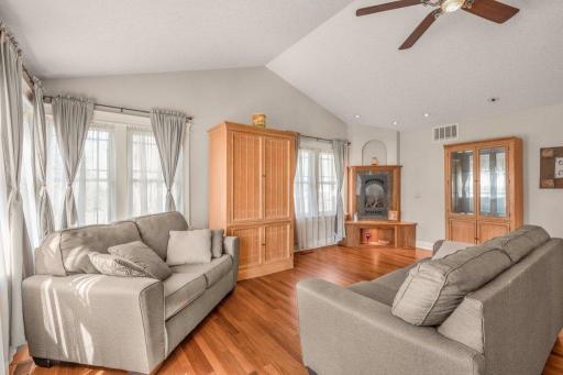 Stunning Brazilian Walnut Hardwood floors