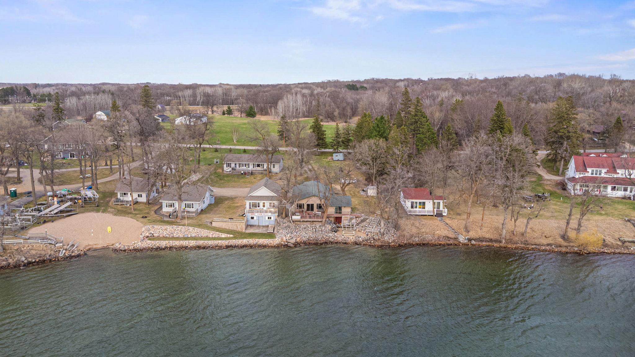 HOA on left, private residence on right