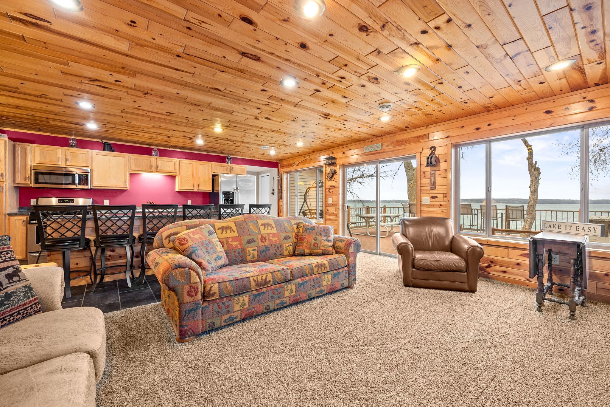 Open concept living space