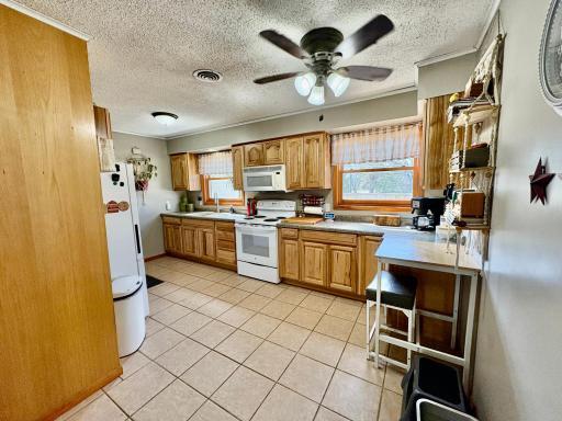 Kitchen with Hickory Cabinets