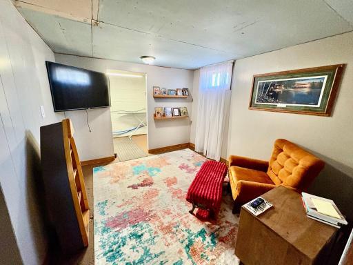 Basement living space