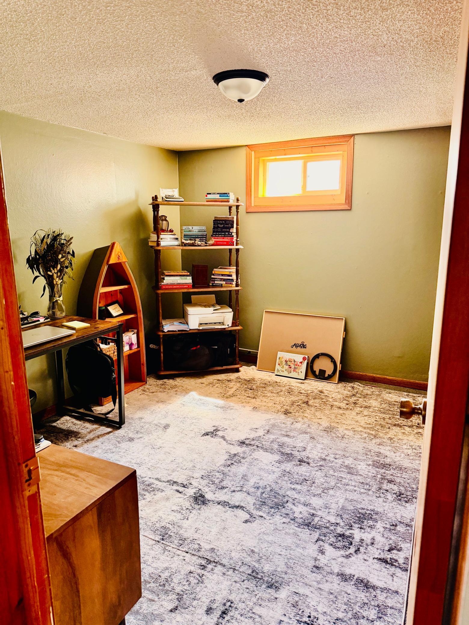 Additional non-egress room in basement