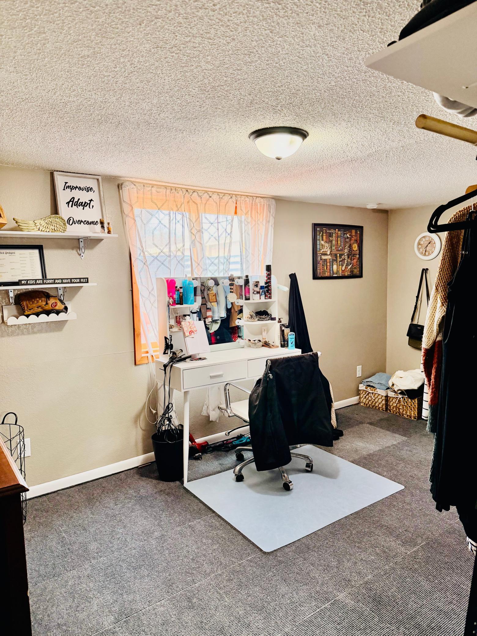 Lower level bedroom