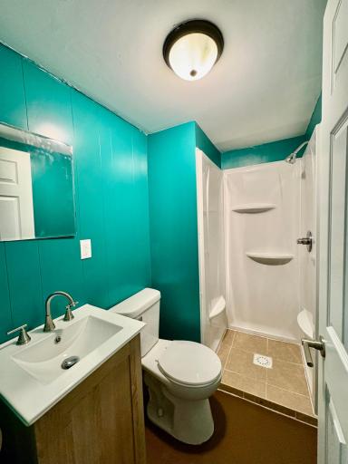 Brand new Basement bath