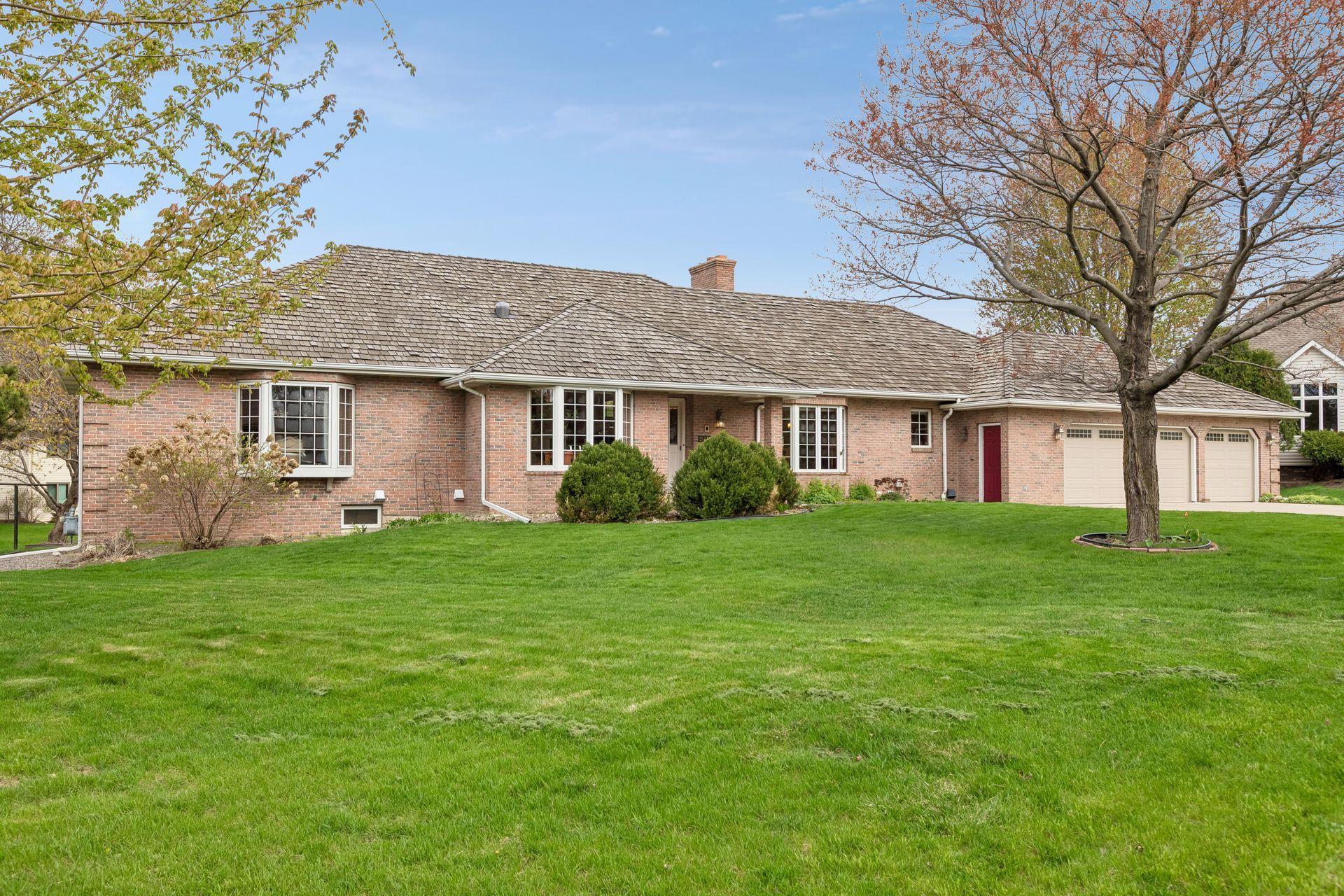 Stately, all brick exterior welcomes you!