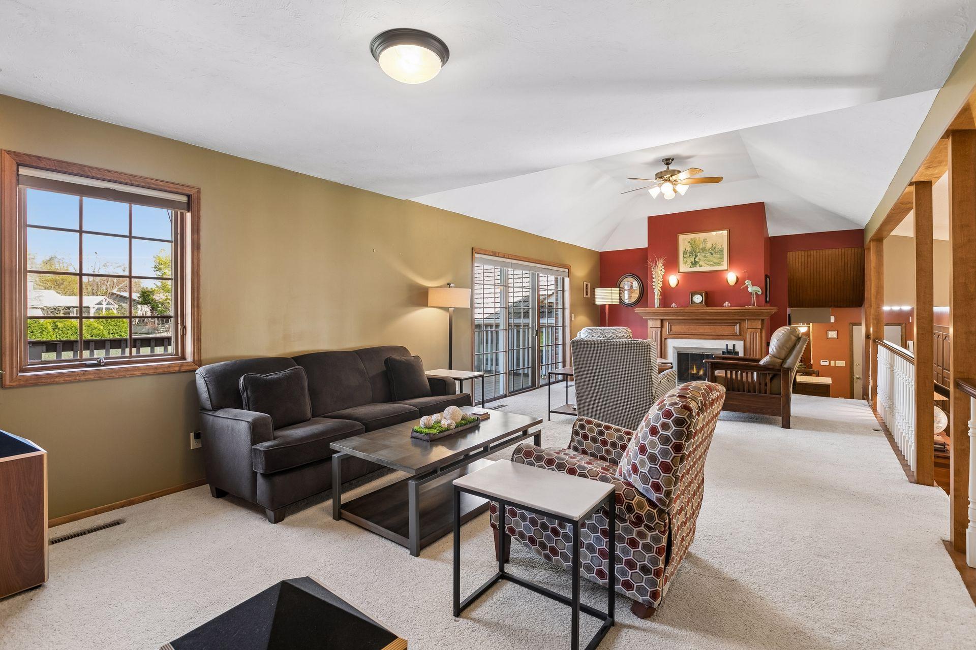 There is a second set of stairs that lead directly to the kitchen, yet another great feature to help with your entertaining abilities!