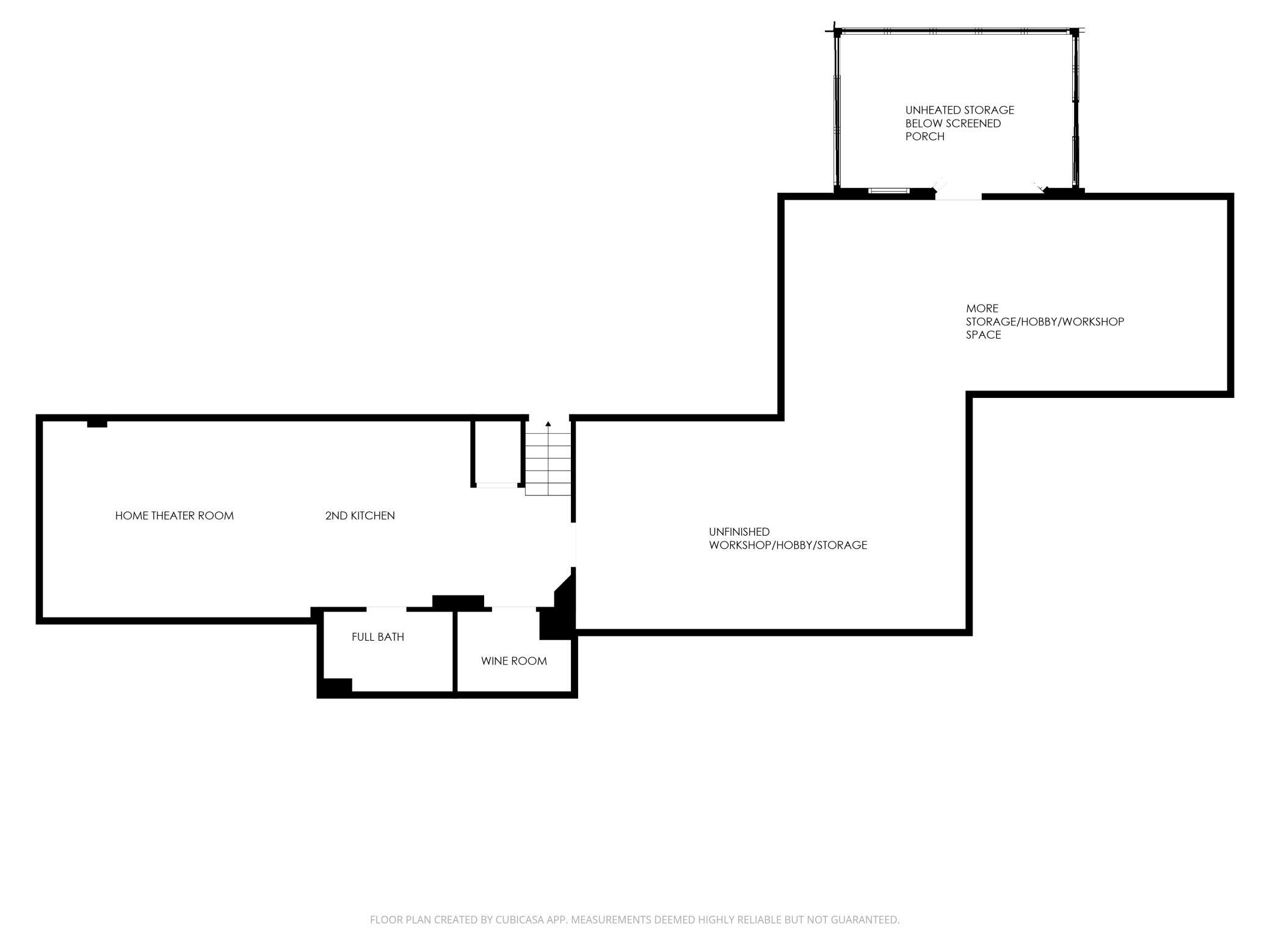 Basement_floor_created using Cubicasa
