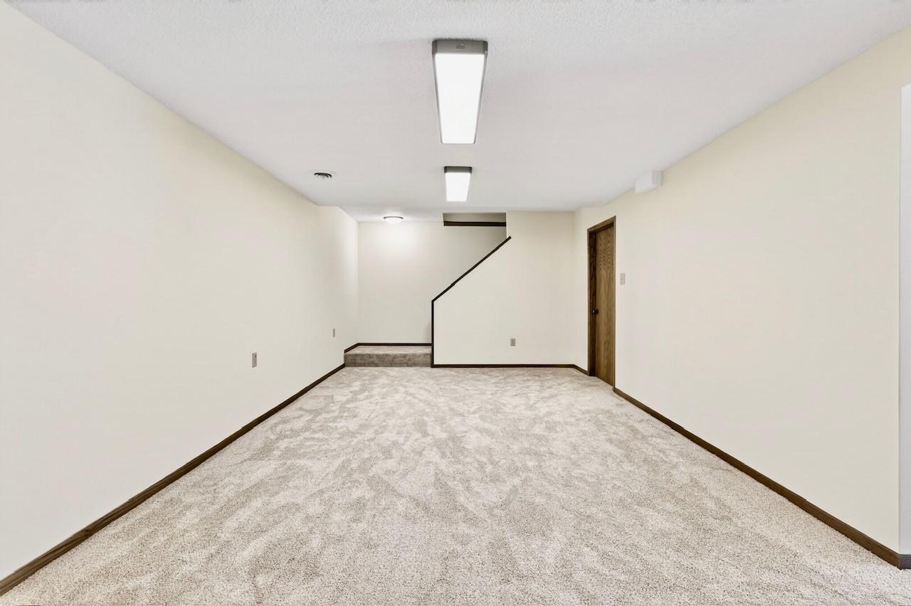 spacious family room