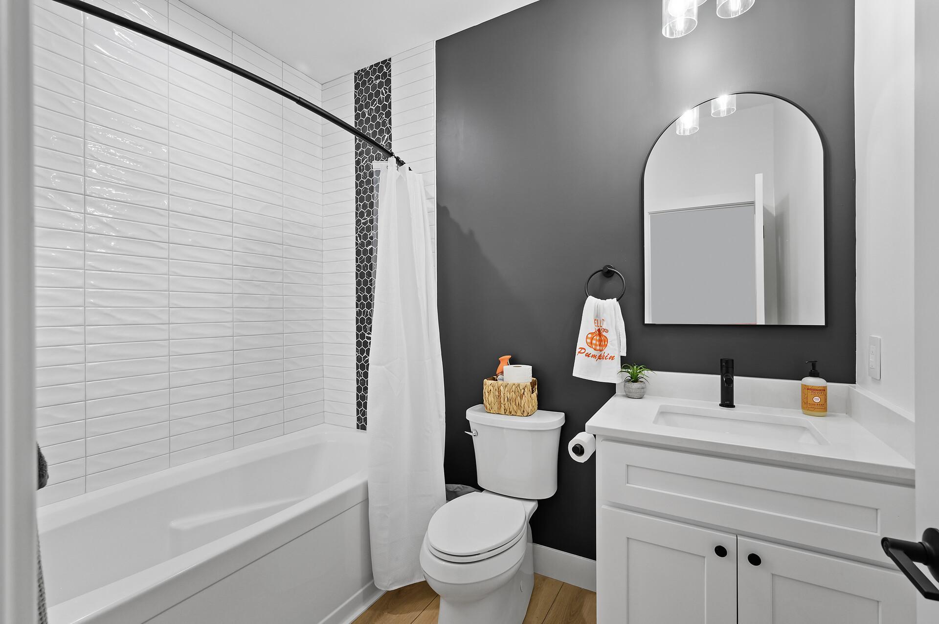 Photos of the home next door.