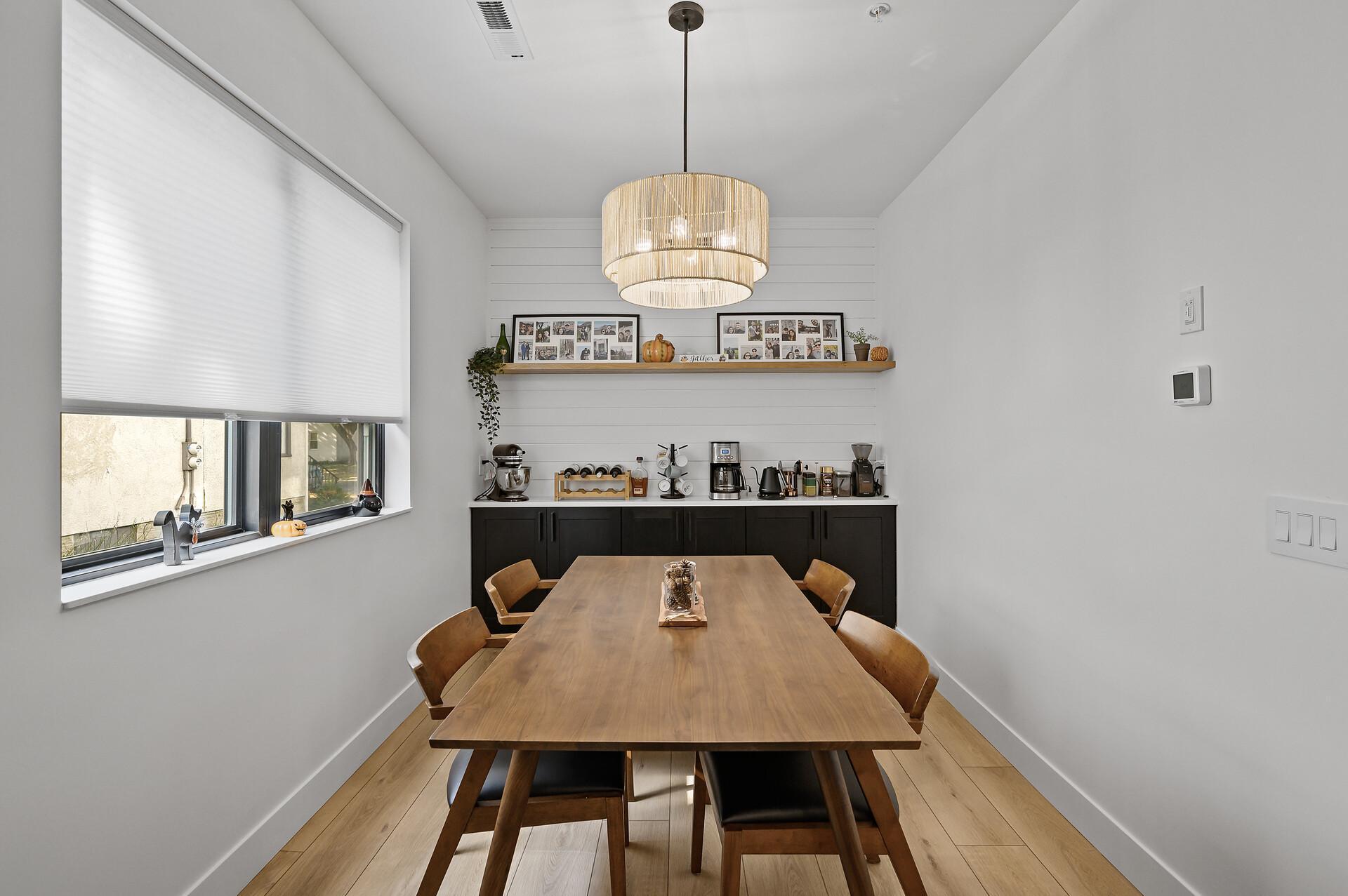 Photos of the home next door.