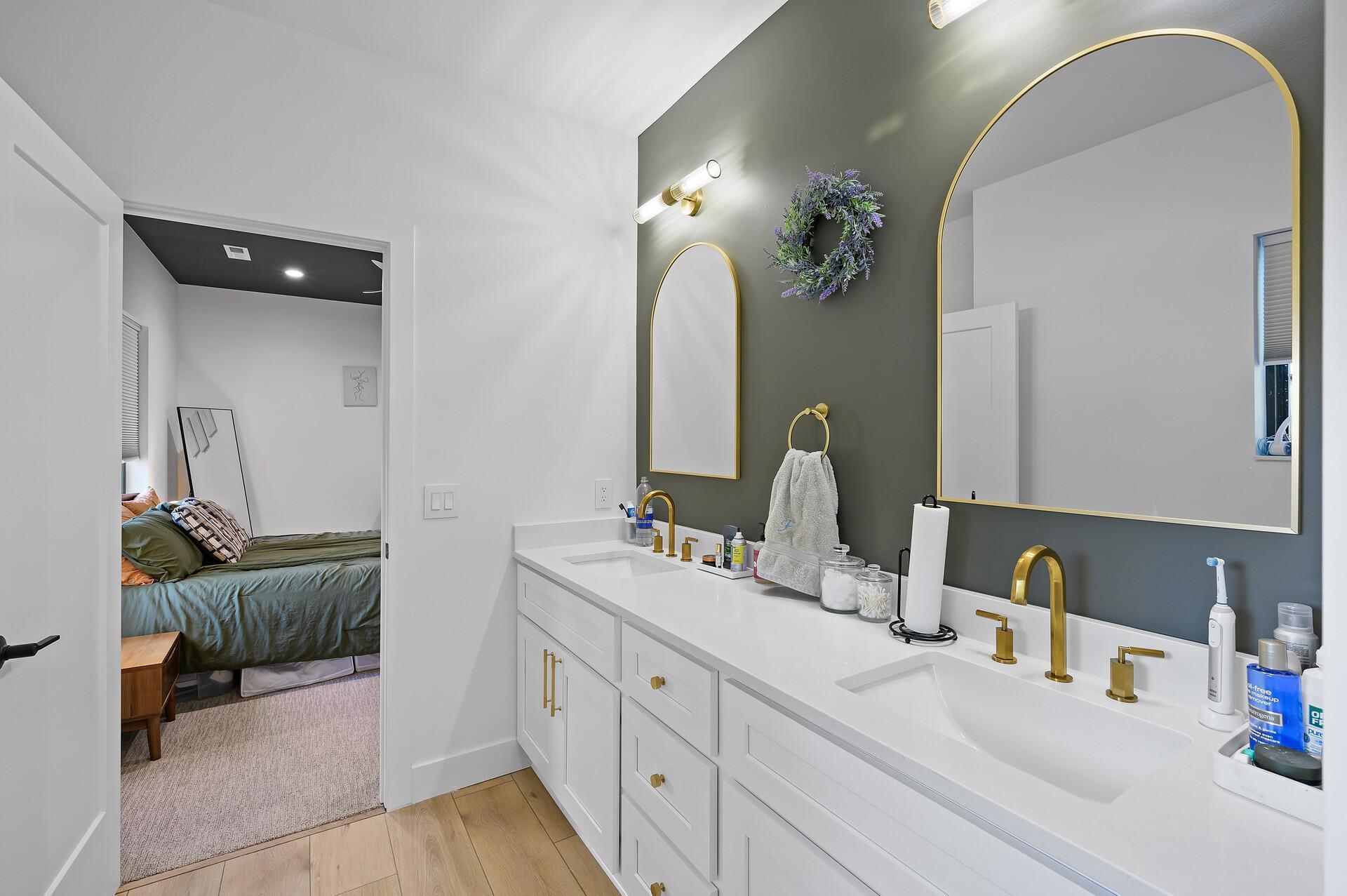 Photos of the home next door.