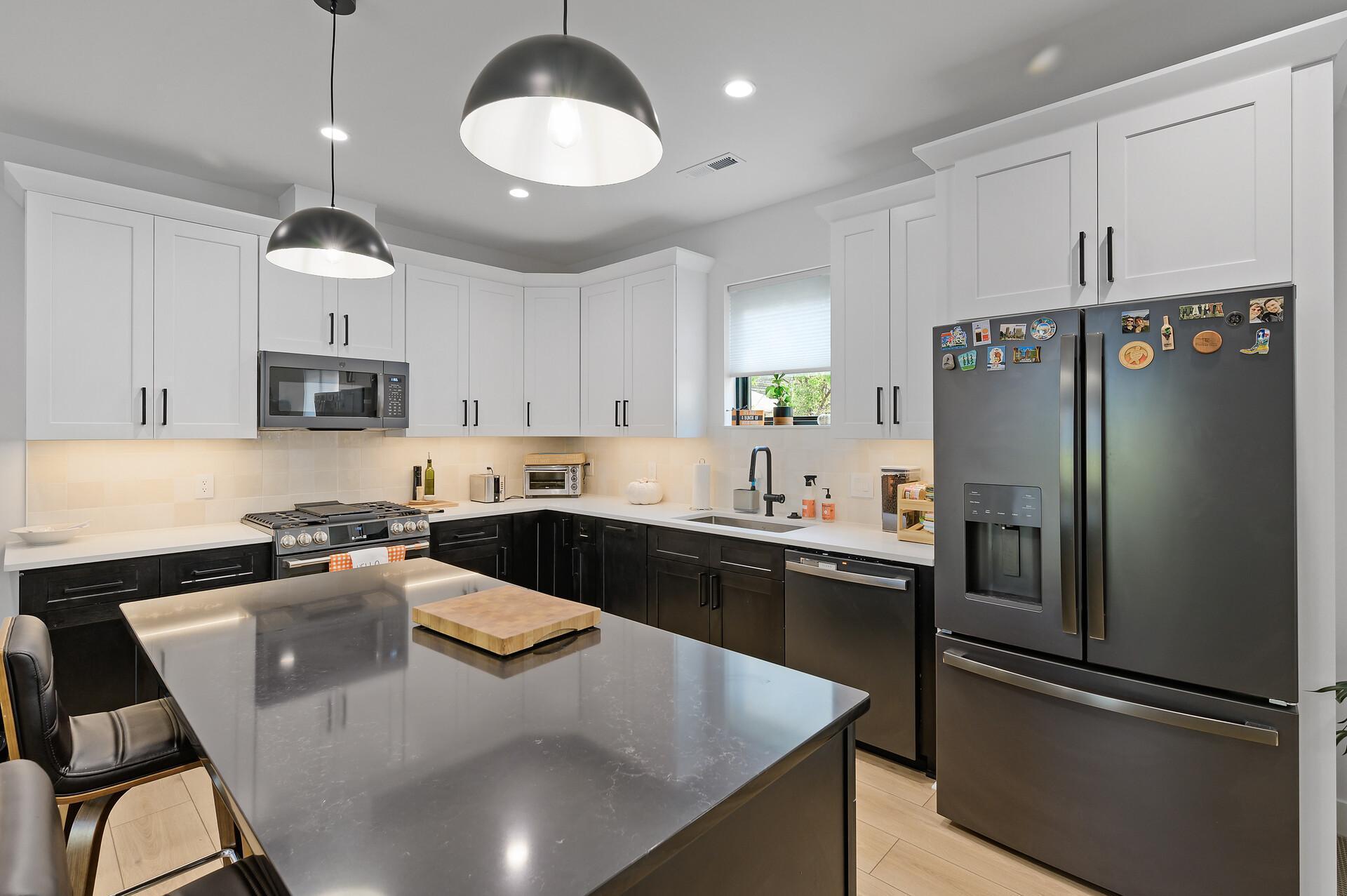 Photos of the home next door.