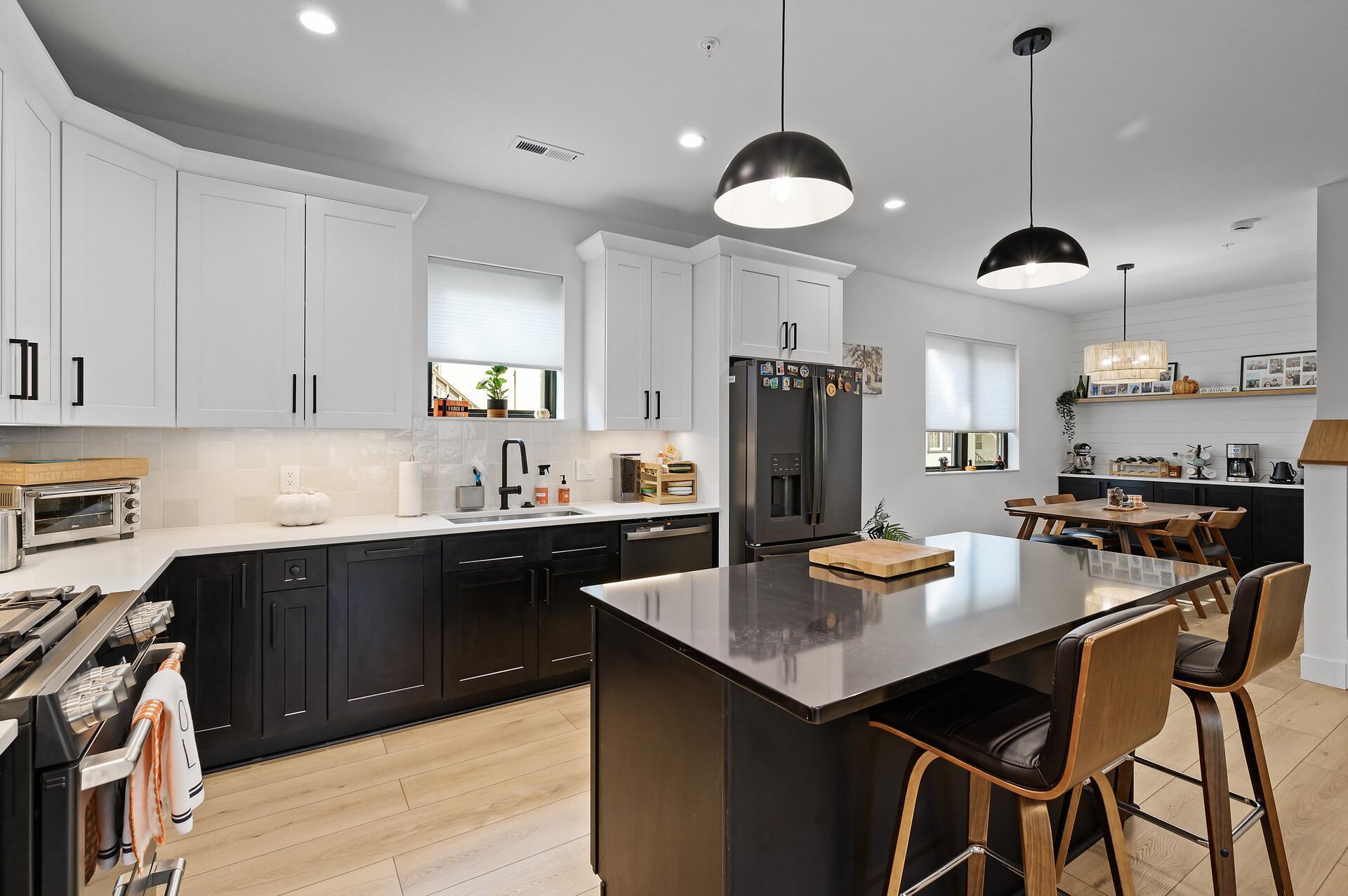 Photos of the home next door.