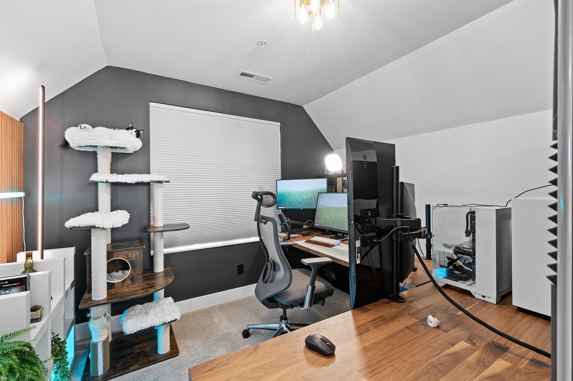 Photos of the home next door.