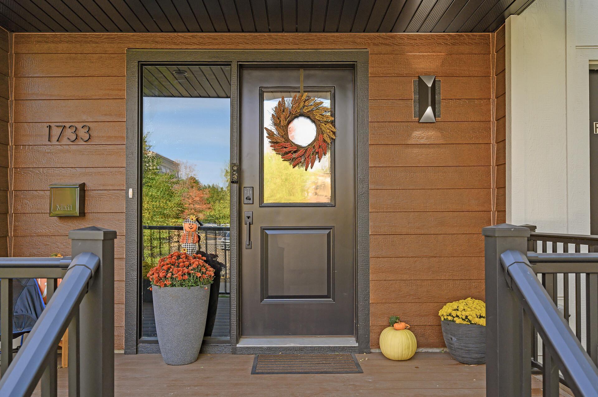 Photos of the home next door.