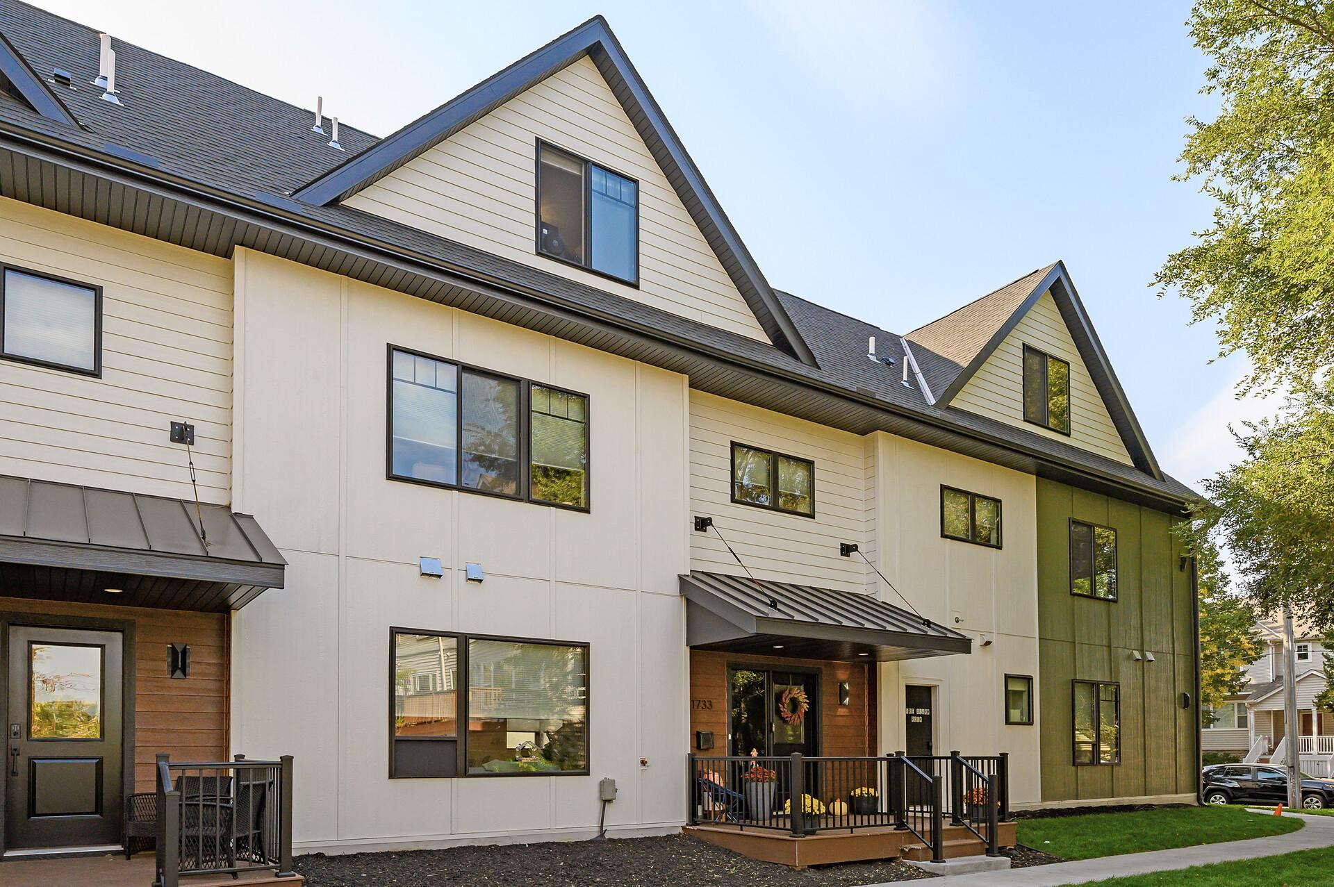 Photos of the home next door.