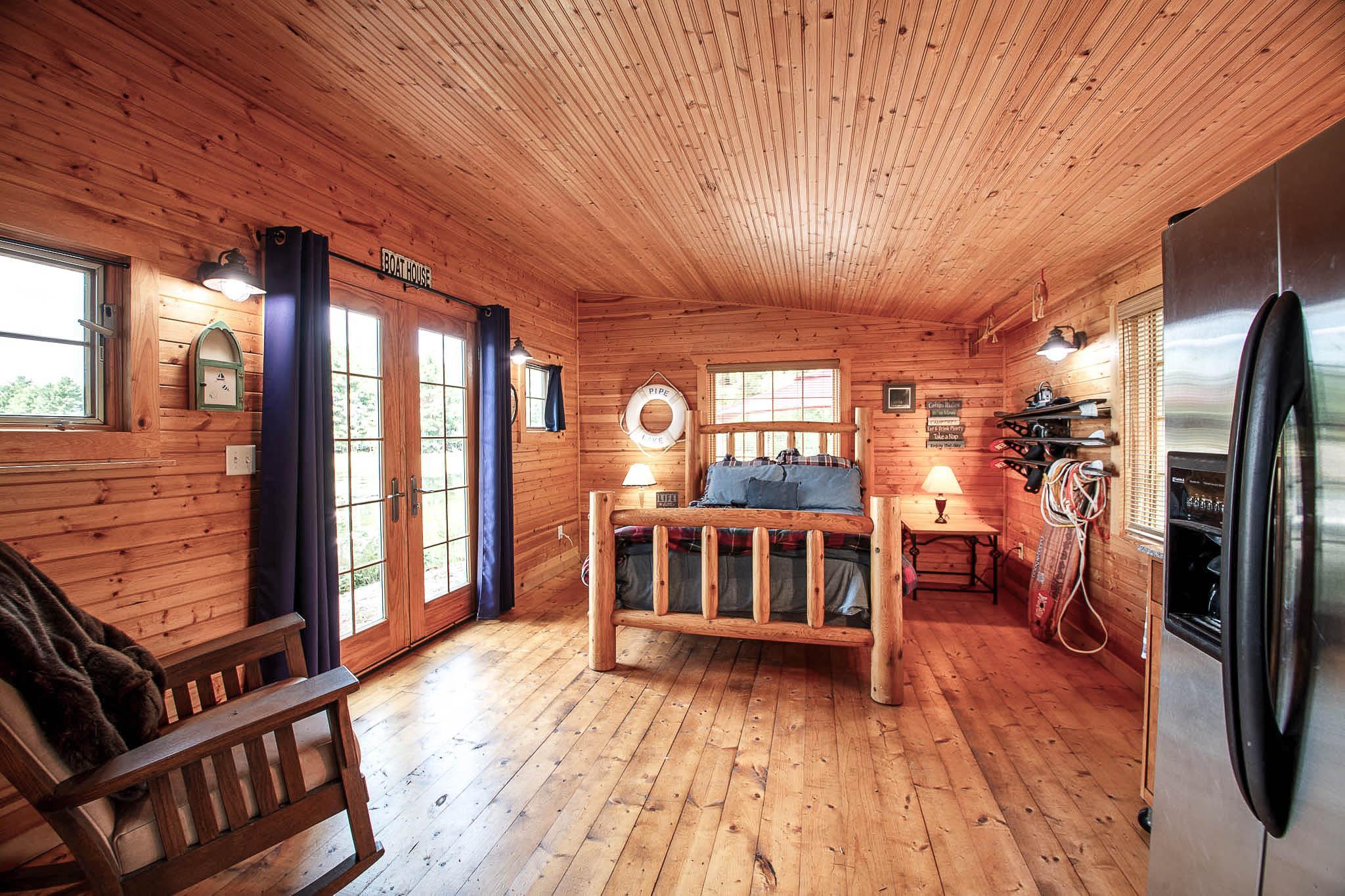 Lake front cabin # 1