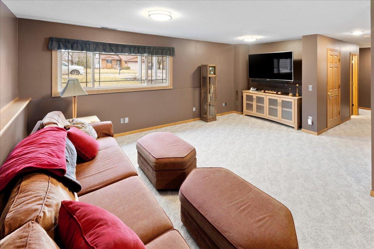 Lower level Family Room