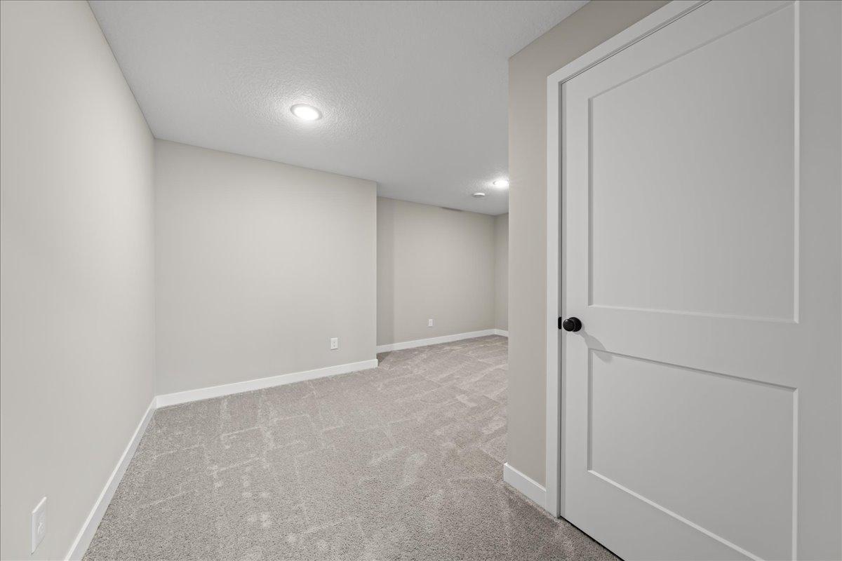 Lower level flex room