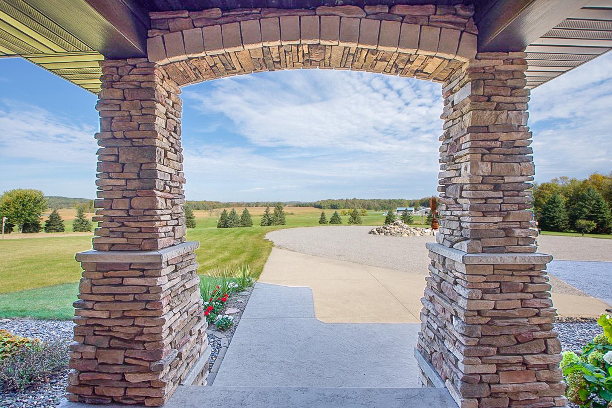 View from the front porch