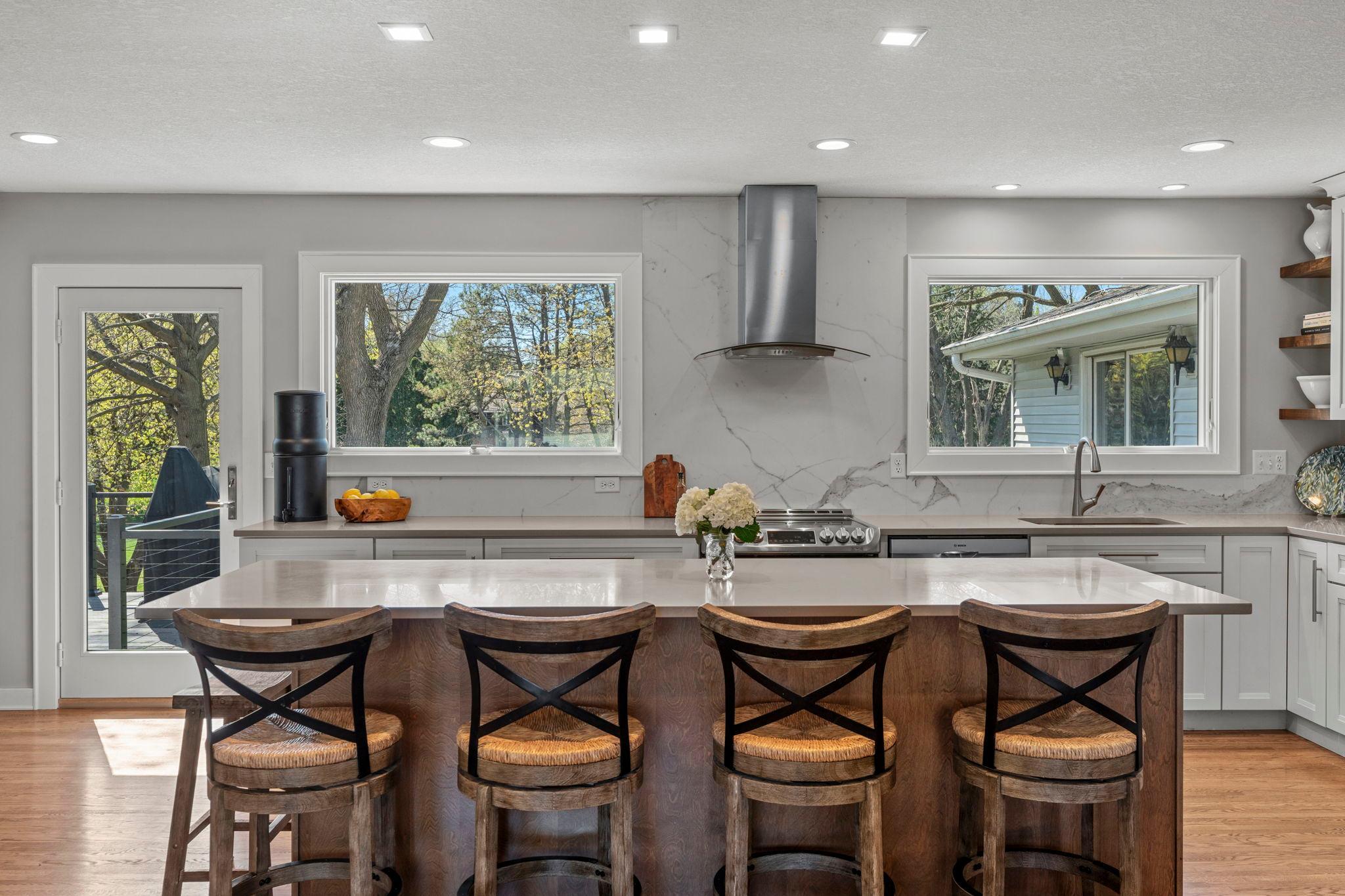 Kitchen - 9 foot island