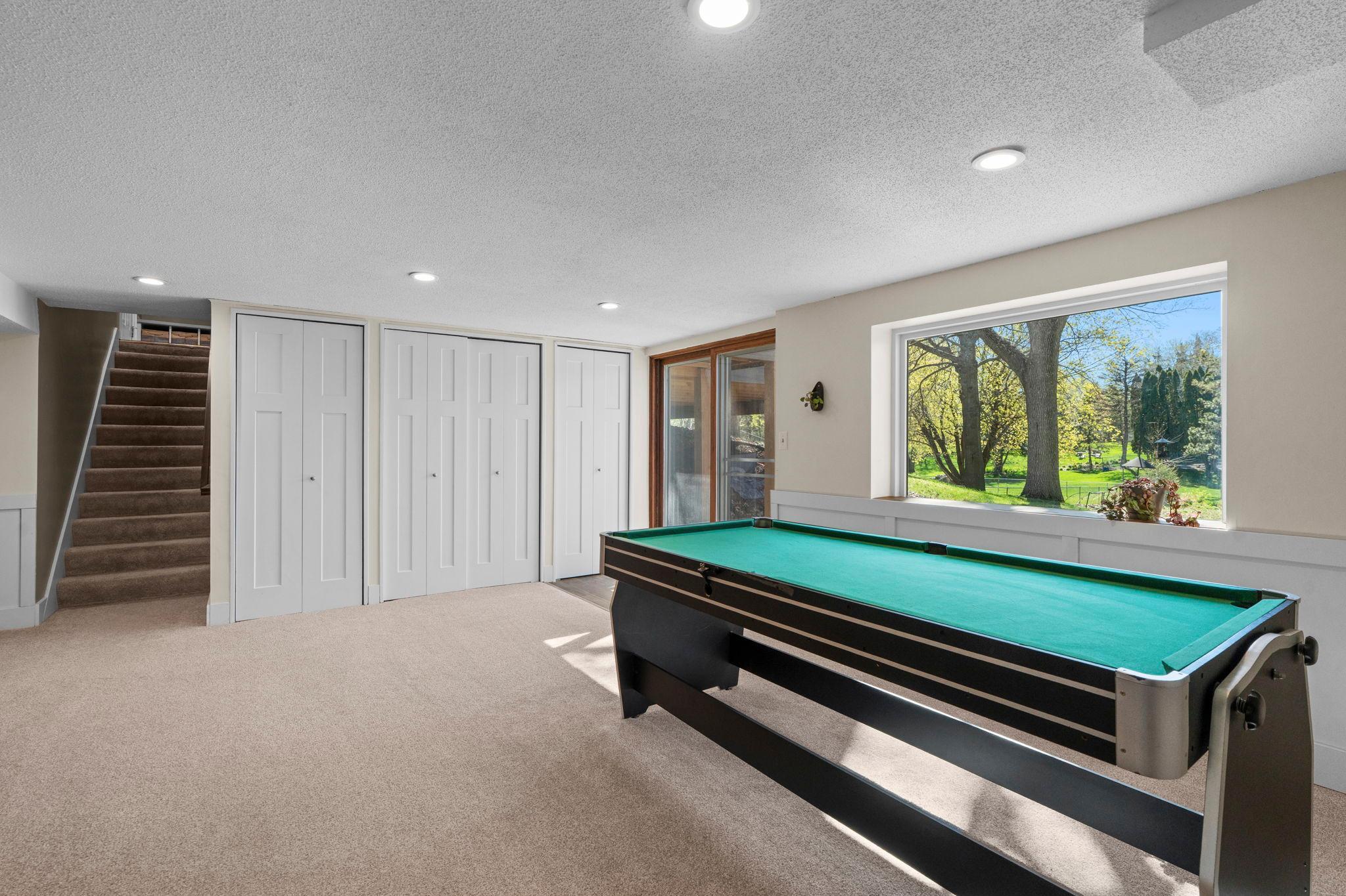 Recreation room - Lower level