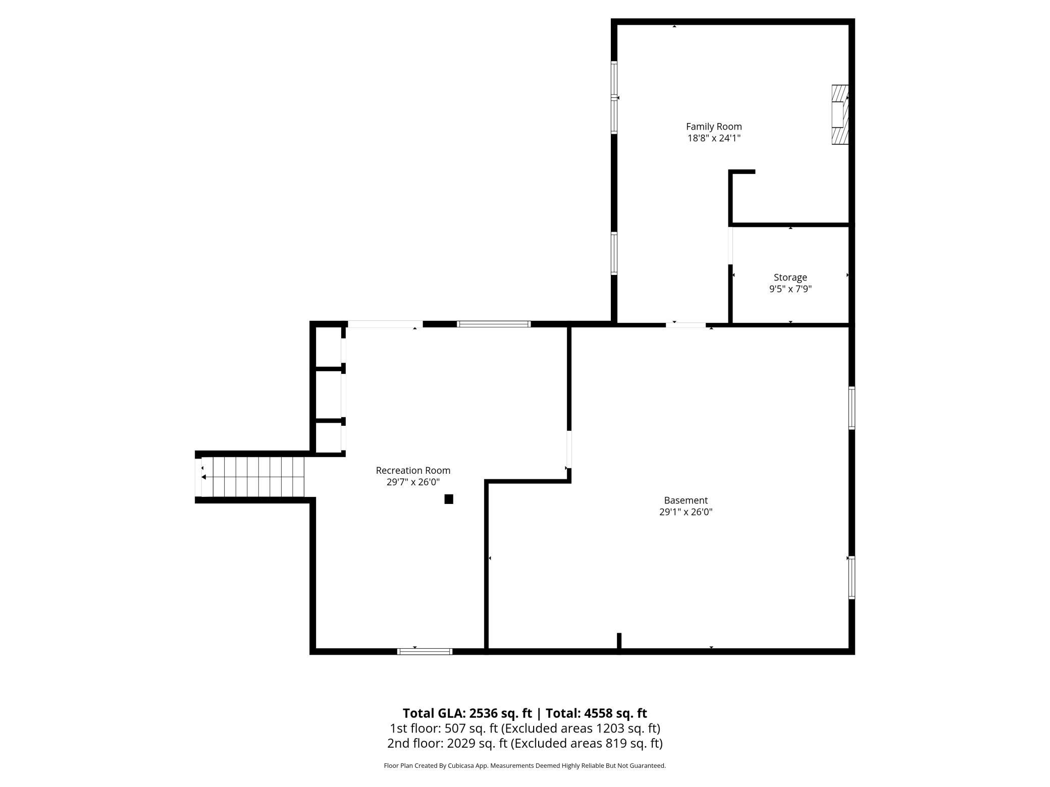 Floorplan - Lower level
