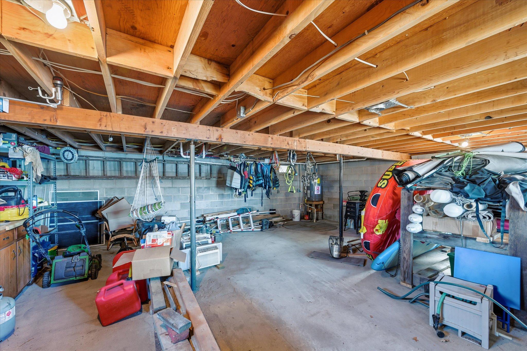 Lower level started framing to finish more space for additional bedroom and family room space.