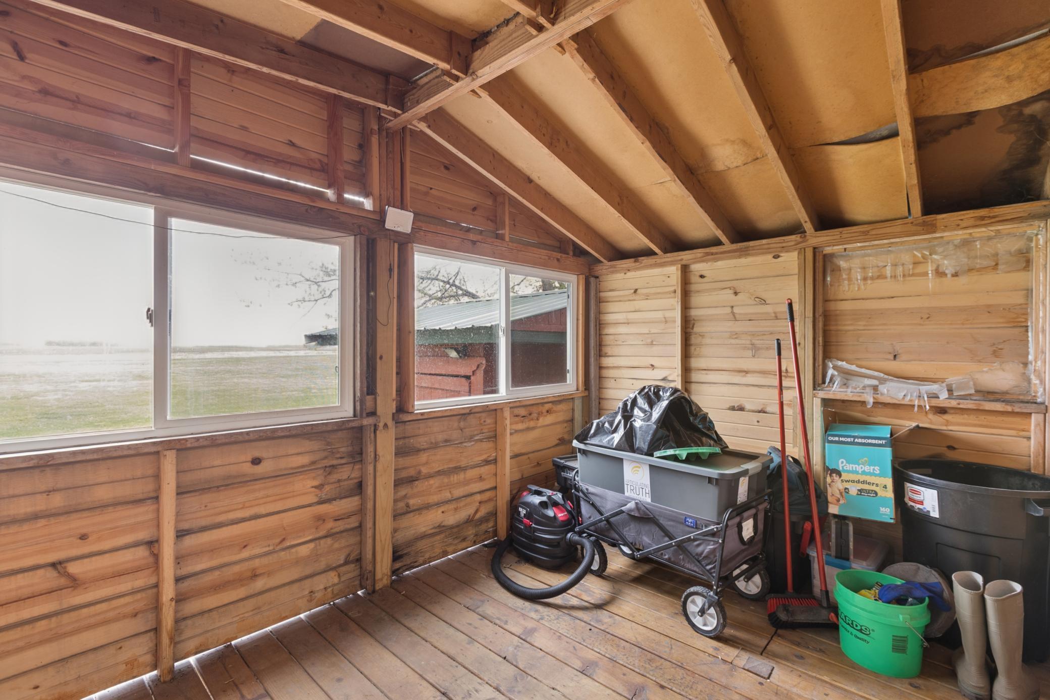 Primary bedroom private porch