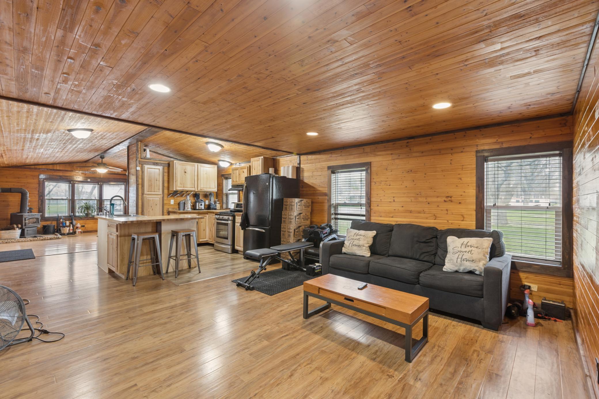 Living room- Kitchen