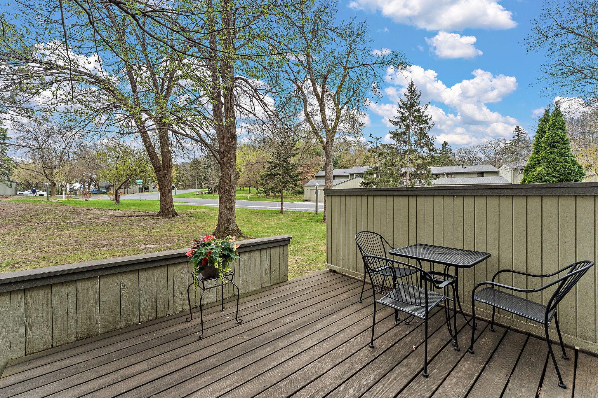 Overlooking open common area