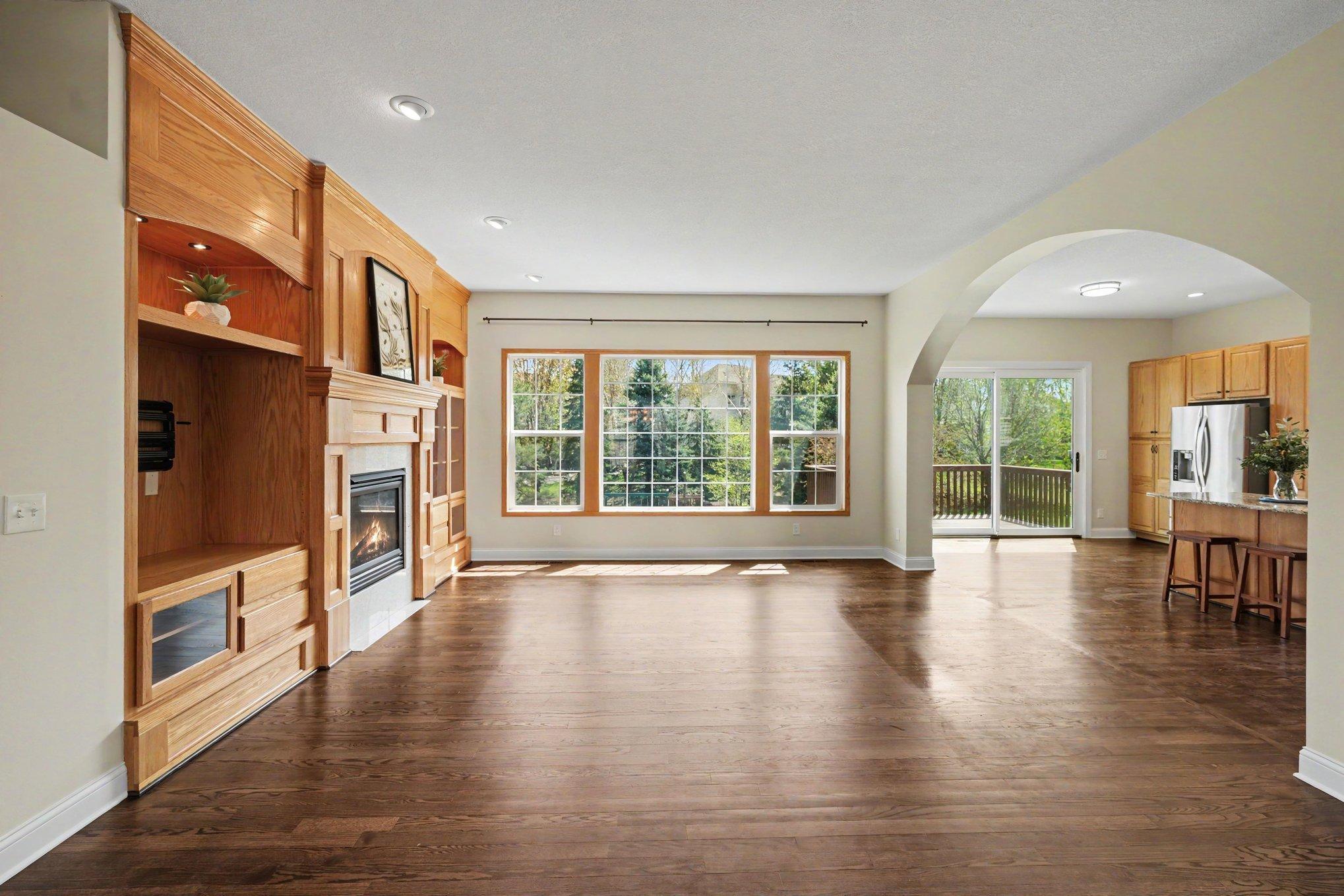 Sunny south facing windows
