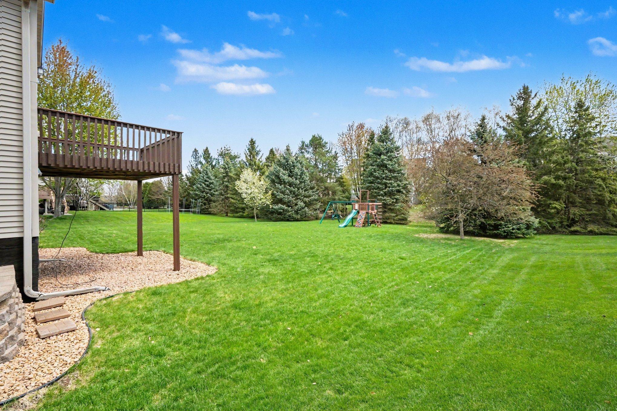 Playset stays with the home!