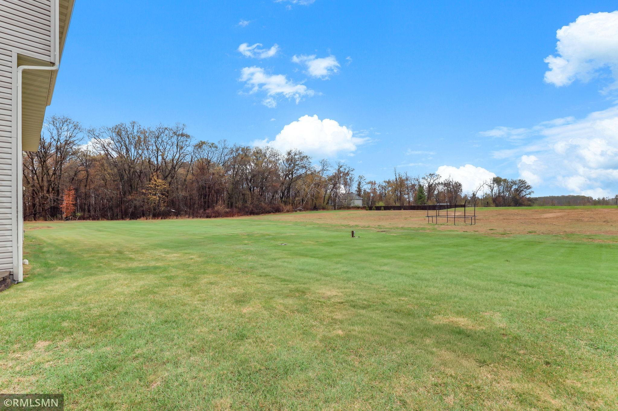 Enjoy 3 acres of open green space to relax, play, or entertain while taking in peaceful, private views and endless room to roam.