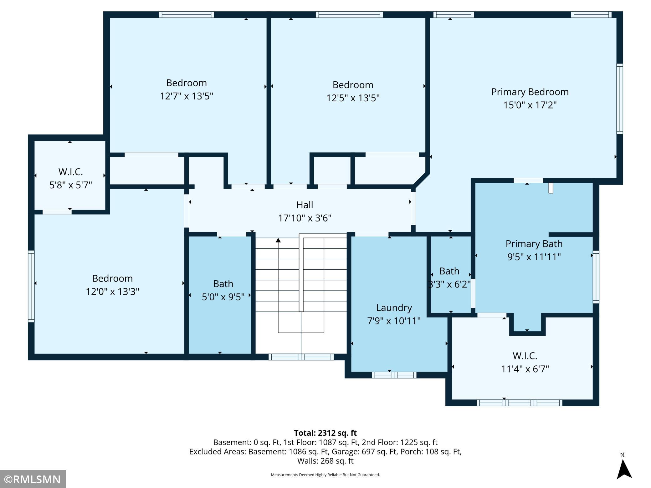 Upper Level Floorplan