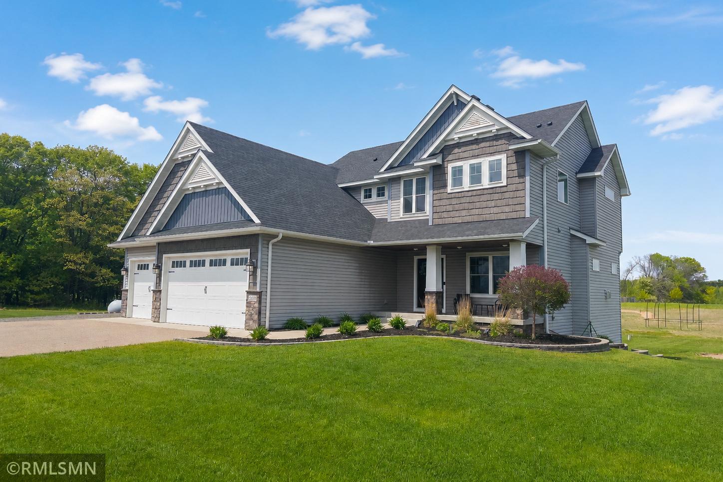 Enjoy the large, open yard! Perfect for outdoor activities, entertaining, or future additions. Property features clean landscaping and peaceful country surroundings.