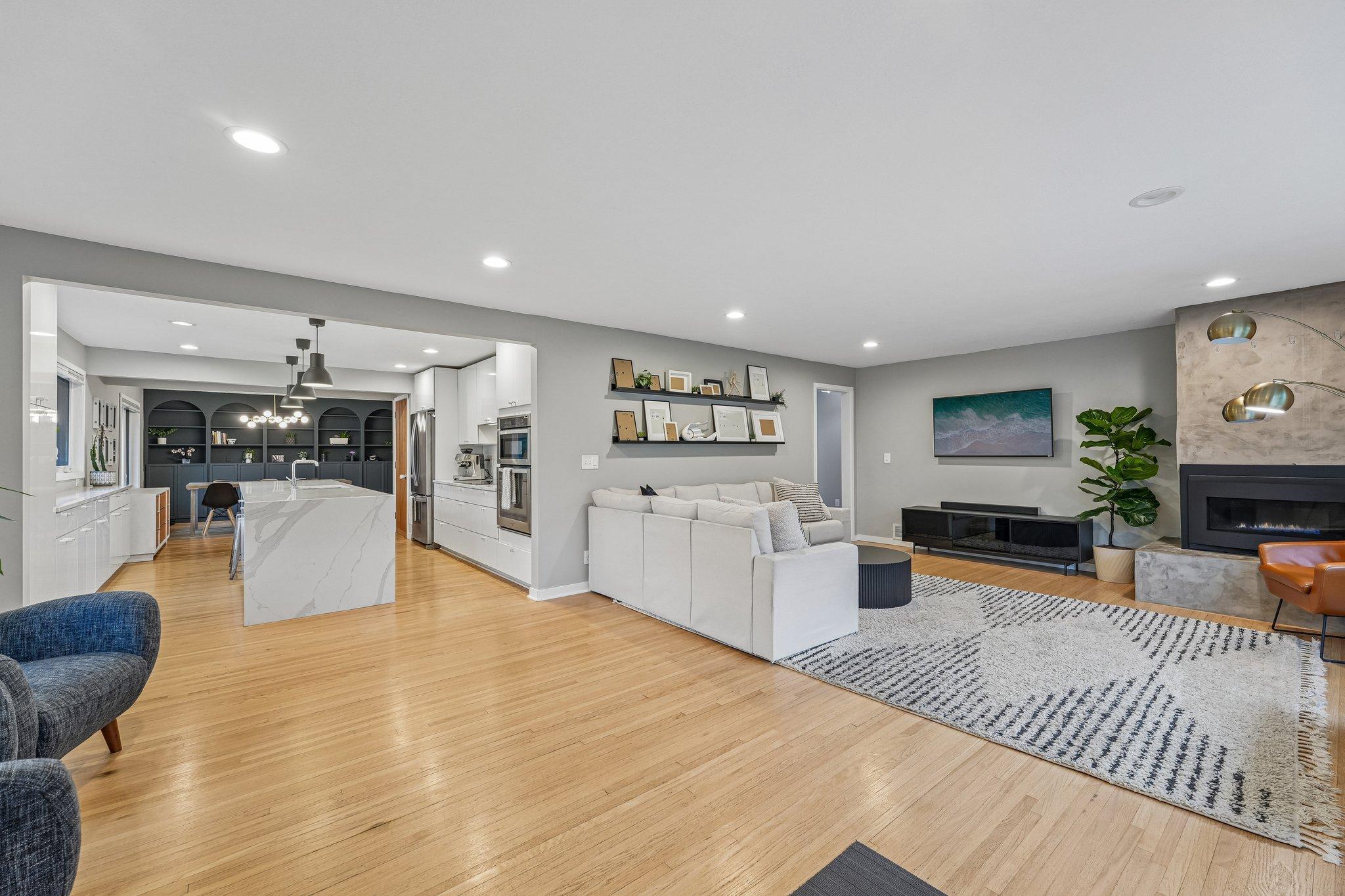 This is true open-concept living at its finest—bright, spacious, and seamlessly flowing!