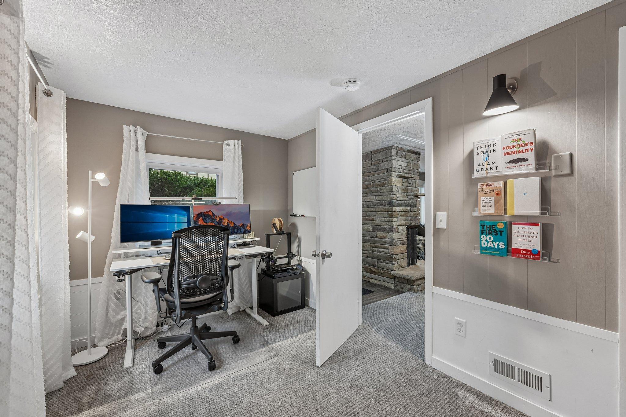 Lower level fourth bedroom