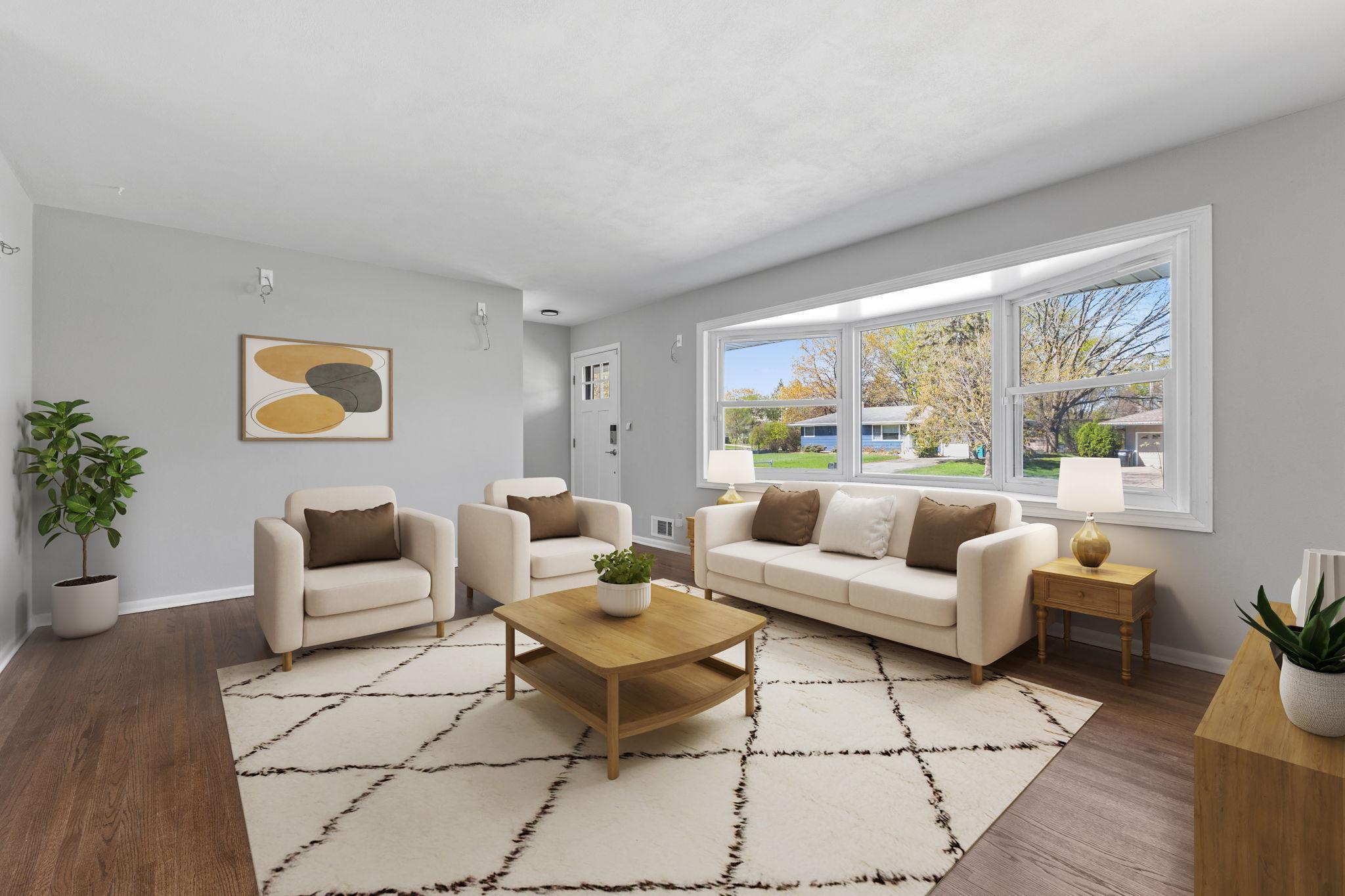 Virtual staging